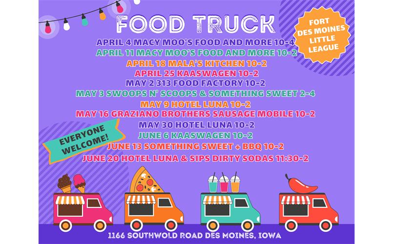 Food Truck Schedule